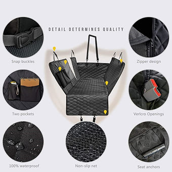 RoadHound Hard-Bottom Dog Car Seat Protector