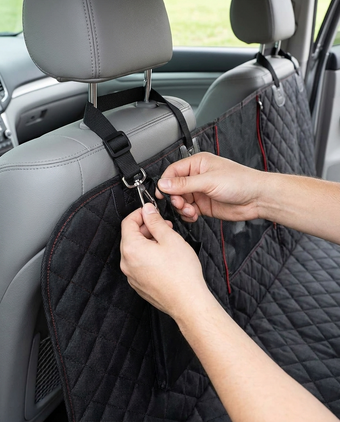 RoadHound installation strap clip close-up
